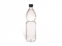 Бутылка с крышкой 1 литр